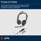 174. Słuchawki Poly Blackwire 5220 Stereo USB-C Headset +3.5mm Plug +USB-C/A Adapter 8X231AA