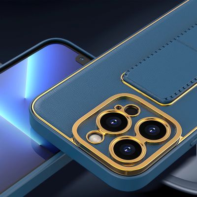 14. New Kickstand Case etui do iPhone 12 Pro z podstawką zielony