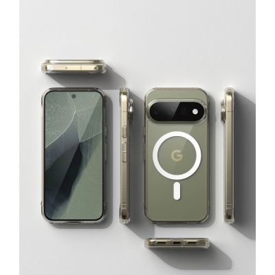 5. Etui Ringke Fusion Magnetic MagSafe na Google Pixel 11 Pro - przezroczyste