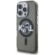2. Etui Karl Lagerfeld IML Glitter Karl & Choupette Sketch Logo MagSafe na iPhone 16 Pro Max - czarne