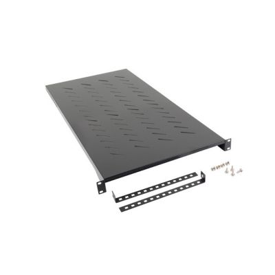 2. PÓŁKA DO SZAF 19" 1200MM CZARNA LANBERG (1U/483X910MM UDŹWIG DO 25KG, MONTAŻ 4 PUNKTOWY)
