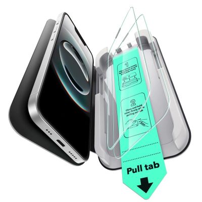3. Etui ESR UltraFit Tempered Glass 2-pack na iPhone 13 / 13 Pro / 14 / 16e / 17e