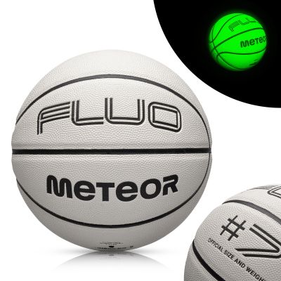 21. Piłka do koszykówki Meteor Fluo 7 16752