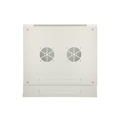 3. Extralink Szafa rack 12U 600x600 AZH Szara montowana na ścianie, dwusekcyjna