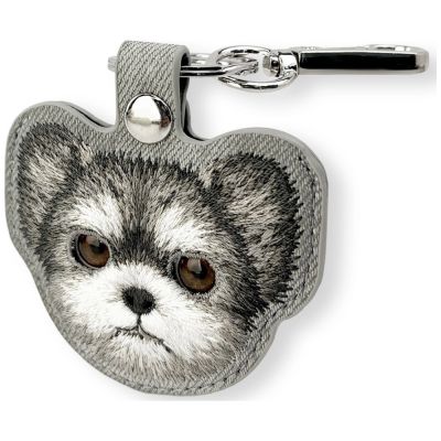 4. Etui Nimmy New Big Eyed Pet 2.0 Dog na lokalizator - szare