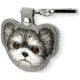 4. Etui Nimmy New Big Eyed Pet 2.0 Dog na lokalizator - szare