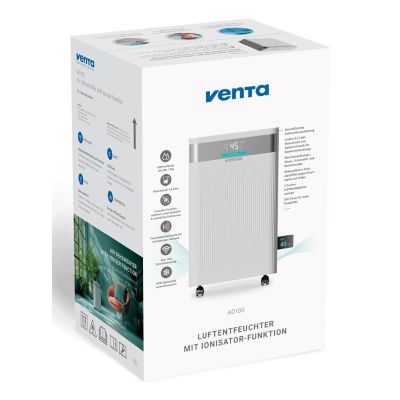 3. Venta AD100 4,5 l 41 dB 330 W Biały