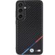 3. Etui BMW Carbon Tricolor Line MagSafe na Samsung Galaxy S24+ - czarne
