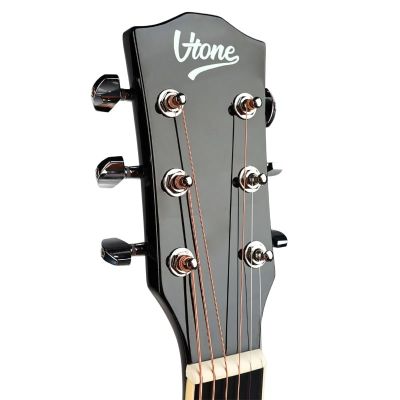 10. V-TONE VEAG1 CE BK - Gitara elektroakustyczna 4/4