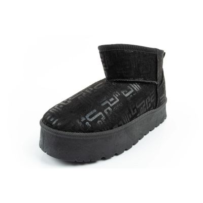 3. Lee Cooper buty śniegowce damskie zimowe modne futerko ocieplane botki czarne