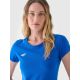 4. T-shirt slim gładki damski 4F NOSH4TSD001B-36S