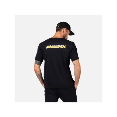 4. Koszulka unisex ROSSIGNOL SUPER TEE czarna