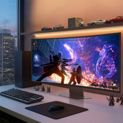 12. LG 39GX950B-B monitor komputerowy 99,1 cm (39") 5120 x 2160 px 5K Ultra HD OLED Czarny