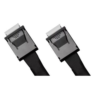 3. Kabel wewnętrzny SAS ICY Dock MB206L-B - 8i Slim SAS (SFF-8654) (M) do 4i OCuLink (SFF-8611) - 50cm - do ToughArmor MB699VP-B V2, MB699VP-B V3, MB720MK-B V2, MB852M2PO-B