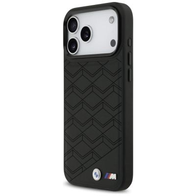 2. Etui BMW M Shape Logo MagSafe na iPhone 17 Pro Max - czarne