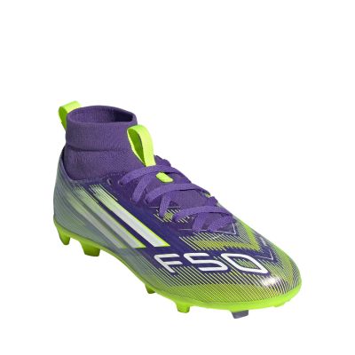 8. Buty piłkarskie adidas F50 League FG/MG Mid Jr JI3547