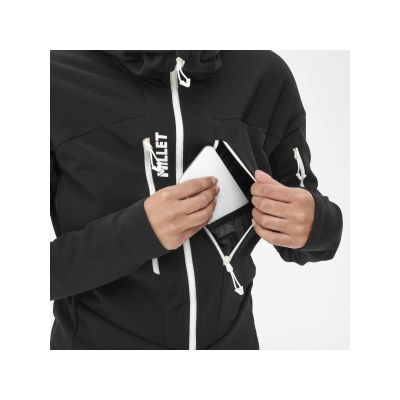 3. Kurtka MILLET W Pierra Ment Hoodie Czarny