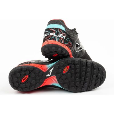 8. Joma buty męskie sportowe turfy Top Flex 2621 obuwie piłkarskie czarne
