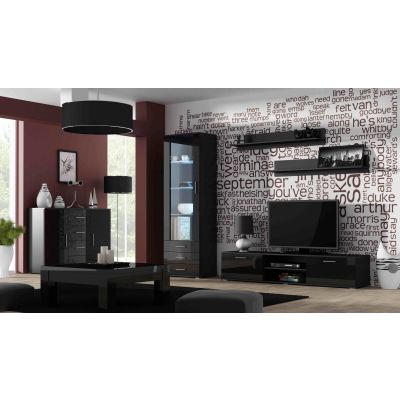 5. Witryna SOHO S1 czarny/ czarny połysk