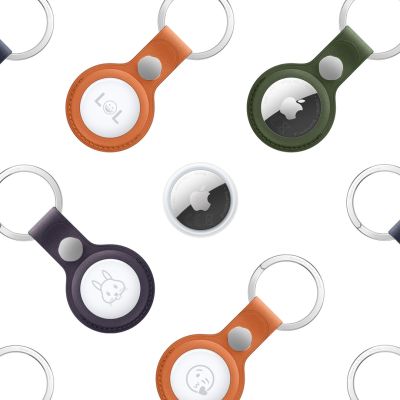3. Apple AirTag Osobisty Wyszukiwarka Srebrny, Biały