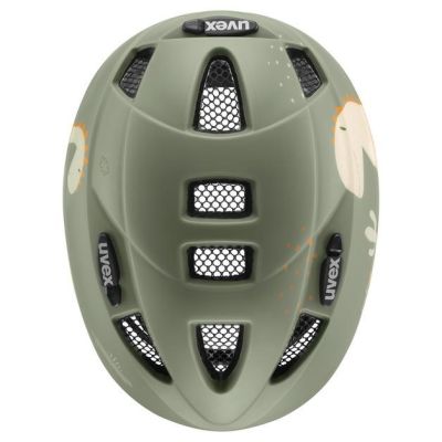 4. Kask rowerowy dziecięcy UVEX Kid 2 CC 46-52 cm, sage green