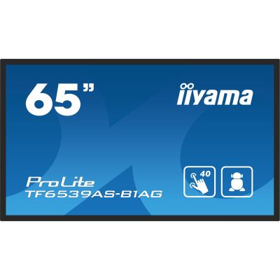 2. Monitor Iiyama Display Public 65 TF6539AS-B1AG