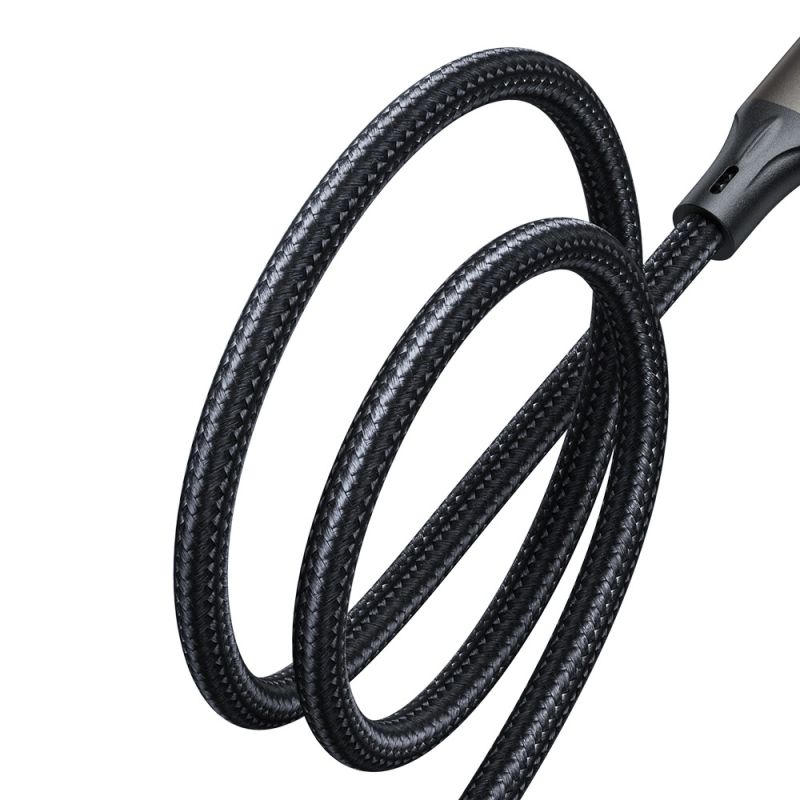 3. Kabel Joyroom Light-Speed Series S-A25 USB-C / USB-C 100W 1.2m - czarny
