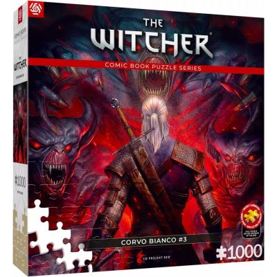 Puzzle Good Loot: The Witcher - Corvo Bianco, 1000 elementów