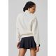 8. Bluza CASALL Comfy Full Zip Sweater biały