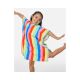 3. Ponczo dziewczęce RIP CURL Mixd Snap Cttn Hooded Twl-Girl multikolor