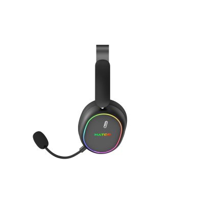 4. Słuchawki dla graczy Hator Phoenix 2 Wireless bezprzewodowe czarne