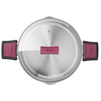 14. Zestaw garnków TEFAL Cook & Clip 10 elem. G723SA74