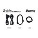 14. iiyama ProLite XUB2395WSU-B5 monitor komputerowy 57,1 cm (22.5") 1920 x 1200 px WUXGA LCD Czarny