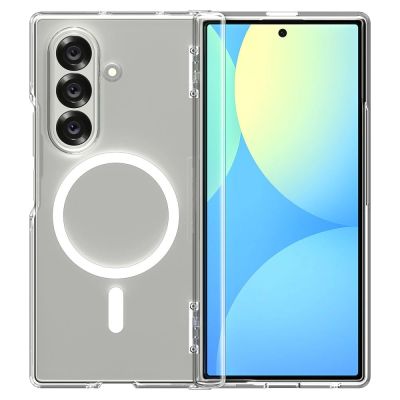 3. Etui Spigen Tough Armor Pro Mag MagSafe na Samsung Galaxy Z Fold 7 - przezroczysto-białe
