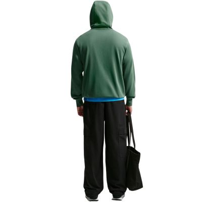 7. Bluza męska Nike Club FT PO Hoodie zielona FN3866 323