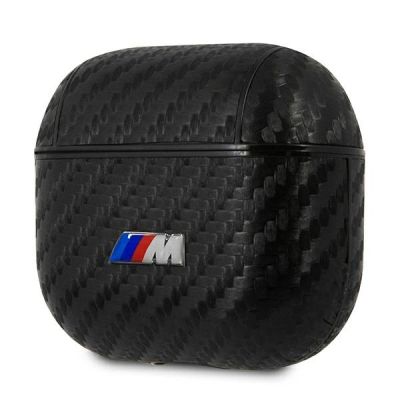 3. Etui BMW PU Carbon M Collection na AirPods 3 - czarne