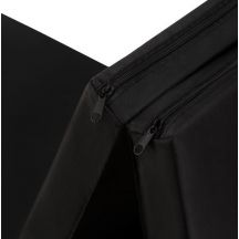 Materac gimnastyczny składany czarny 1800x600x500mm HMS MGS02
