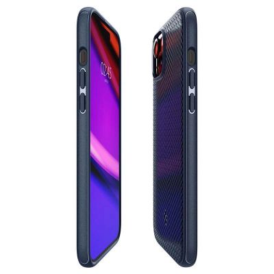 12. Etui Spigen Mag Armor z MagSafe na iPhone 15 Plus - niebieskie