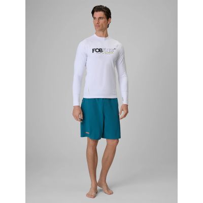 7. Longsleeve do pływania i sportów wodnych z filtrem UPF50+ męski 4F 4FRSS26TFWLM004-10S