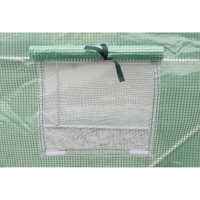 9. SZKLARNIA TUNEL OGRODOWY 200x200x200CM PE KONSTRUKCJA STAL ZIELONA