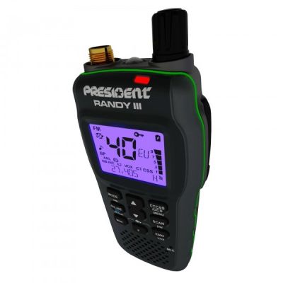 11. CB Radio przenośne ręczne ASC PRESIDENT Randy III