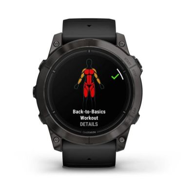 6. Zegarek Garmin EPIX PRO g2 51mm Sapphire Carbon Gray DLC Titanium 010-02804-01