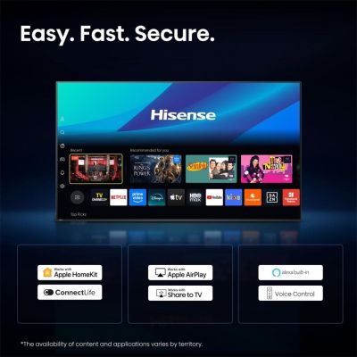 9. Hisense 55A6S 139,7 cm (55") 4K Ultra HD Smart TV Wi-Fi Czarny
