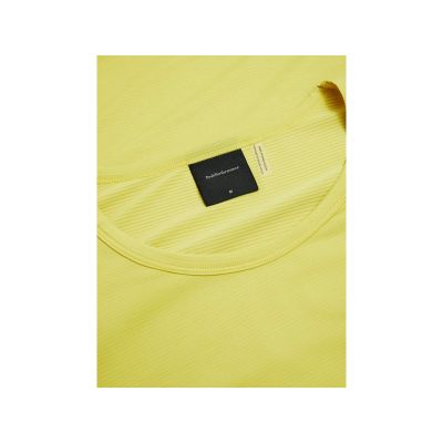 4. Koszulka męska PEAK PERFORMANCE M Trail Shortsleeve kolor żółty