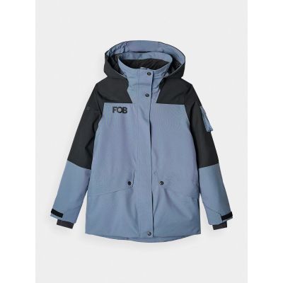 10. Kurtka snowboardowa membrana 10000 damska 4F 4FWAW24TTJAF586-32S