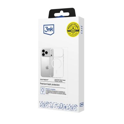21. Etui 3mk Armor MagCase na iPhone 17 Pro - przezroczyste