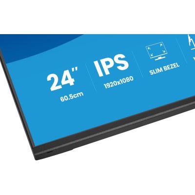 14. iiyama ProLite XB2497HSU-B1 monitor komputerowy 60,5 cm (23.8") 1920 x 1080 px Full HD LED Czarny