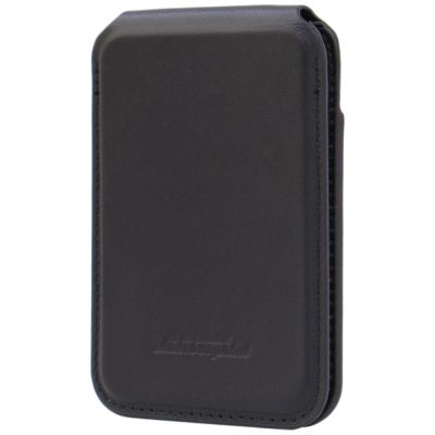3. Portfel magentyczny Lamborghini D1 Genuine Leather MagSafe na telefon - czarno-zielony