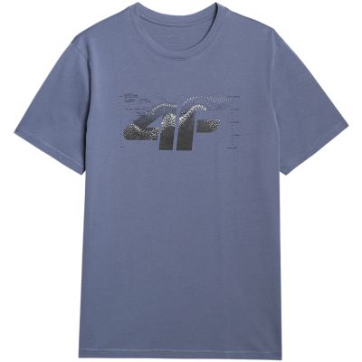 8. Koszulka męska 4F M2359 denim 4FWAW25TTSHM2359 32S