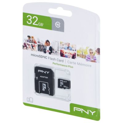 2. Karta pamięci PNY Performance Plus microSDHC 32GB